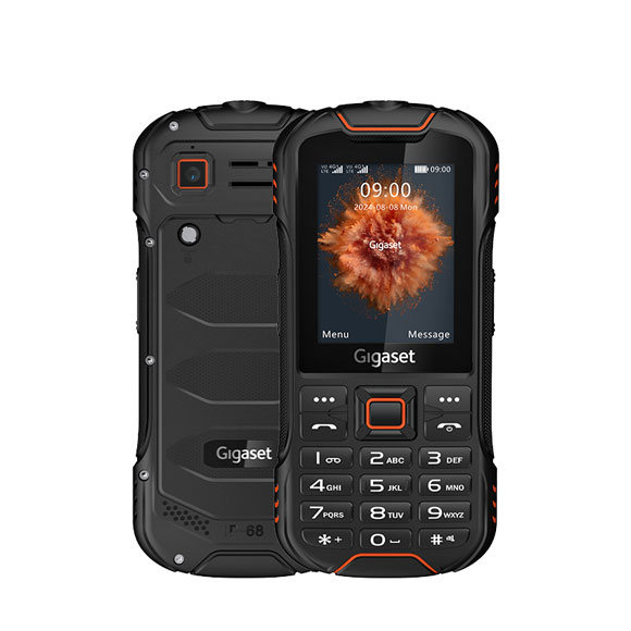 Gigaset GLX 8 Vorder- und Rückansicht